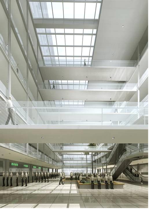 深圳南山医院改扩建工程方案(国际竞标) - 建筑作品 - 白林建筑事务所