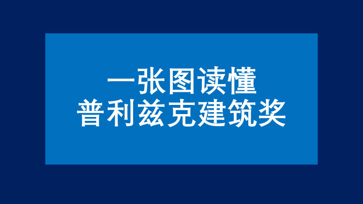 一张图读懂普利兹克建筑奖